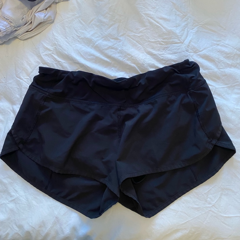 Black Speed Up Lulu Shorts